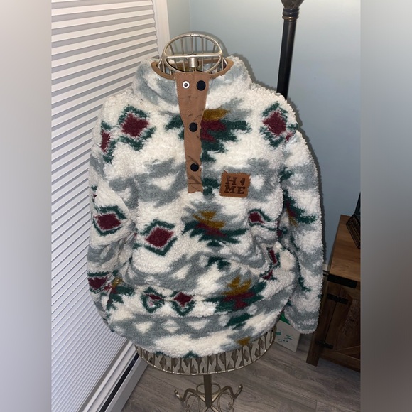 Home Free Other - Cozy Patterned Illinois Jacket